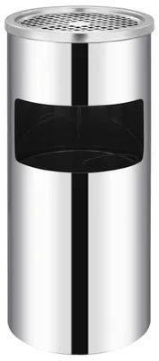 Produktbild von vidaXL Wandaschenbecher Edelstahl 26 L