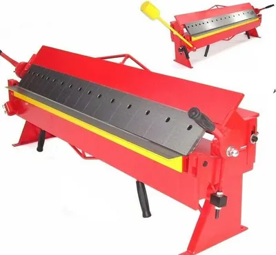 Produktbild von Abkantmaschine Abkantbank 1220mm Blechbiegemasc hine Abkantpresse Kantbank 55819
