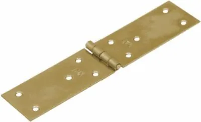Produktbild von Kistenband mit vernietetem Stift gelb verzinkt 205x45x1,5mm