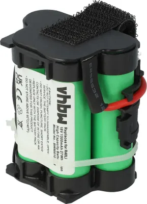 Produktbild von vhbw Akku kompatibel mit Flymo 1200R, 1200 R, 1200R 2013 Rasenmäher Grasschere, Strauchschere Heckenschere Gartengeräte (1500mAh 18V Li-Ion)