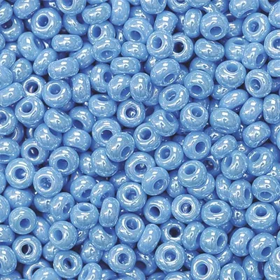Produktbild von Rocailles 2,5 mm himmelblau VE=6x13g