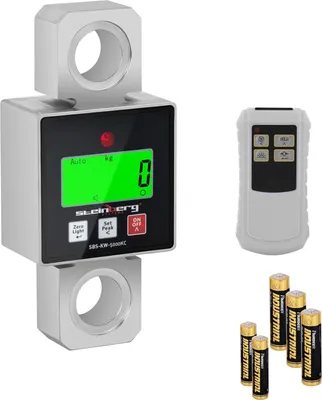 Produktbild von Expondo Steinberg Systems Zugkraftmessgerät - 5000 kg / 1 oder 2 kg - LCD -digital