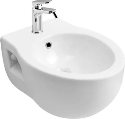 Produktbild von Keramik-Wandbidet, glänzend weiß| Patascoss