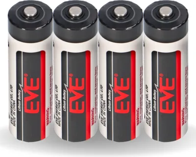Produktbild von 4x EVE ER14505 AA Lithium-Thionylchlorid 3,6V 2400mAh Batterie