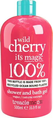 Produktbild von TREACLEMOON Wild Cherry Its Magic Badegel und Schaum 500 ml