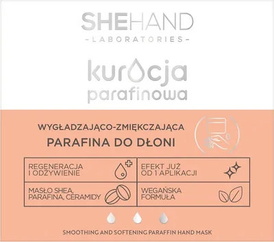Produktbild von Shehand Pflegende Paraffin-Handkur zur Glättung & Weichmachung, 80g