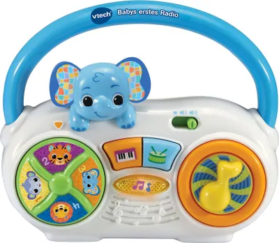 Produktbild von VTech Baby Babys erstes Radio, 0,5 Jahr(e), Mit Ton, Batterien erforderlich, AAA, Mehrfarbig