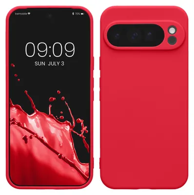 Produktbild von kwmobile Handyhülle für Google Pixel 10 Pro XL Hülle - weiches Handy Silikon Case - Schutzhülle Cover - Neon Pink