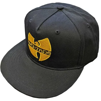 Image de Casquette unie Wu-Tang Clan Snapback Cap : Logo, taille unique, noir