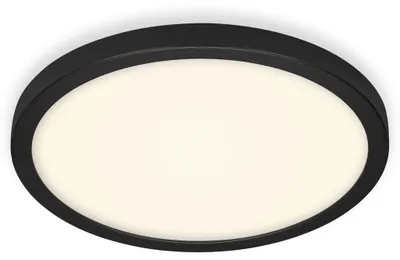 Produktbild von LED Deckenleuchte Deckenlampe 24,5 W Schwarz-Weiß 4000K Ø 40,5cm Briloner