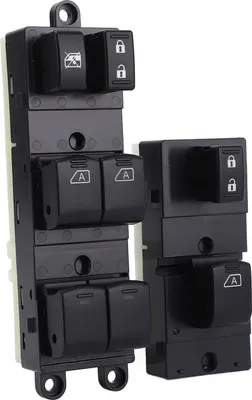 Obrázok produktu pre Hlavný spínač regulátora okien 25401ZL10A 25411ZP80A predný ľavý a pravý pre Pathfinder 2007-2012 manuálny pohon