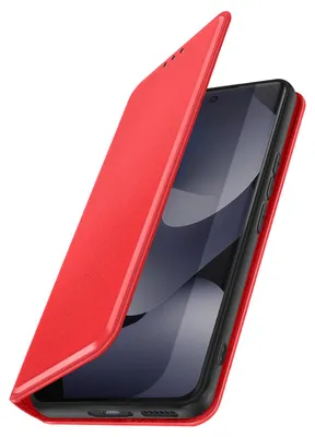 Obrázek produktu pro Avizar, pouzdro s klopou, přihrádkou na karty a stojánkem pro Redmi Note 15 5G / 4G, červené