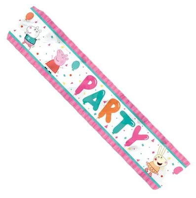 Produktbild von Amscan Peppa Wutz Kinder Schärpe