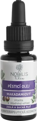 Obrázek produktu pro Pěsticí olej makadamiový 20 ml fialové sklo