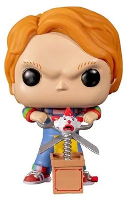 Immagine prodotto di Funko 44836 POP Movies: Chucky con l'amico e le forbici giganti