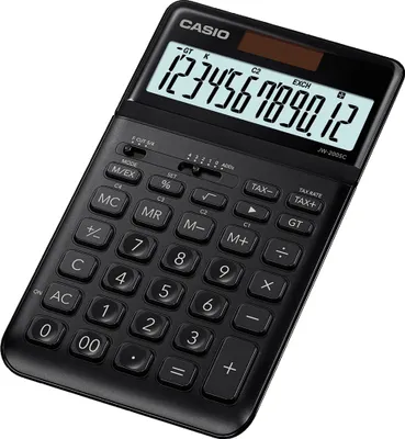 Image de Casio JW-200SC-BK calculatrice Bureau Calculatrice basique Noir