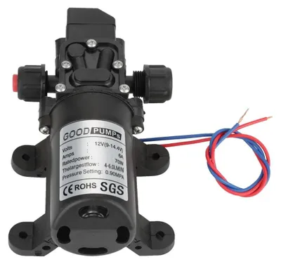 Selbstansaugende 12V Membranpumpe 6 l/min 0,9 MPa 70 W