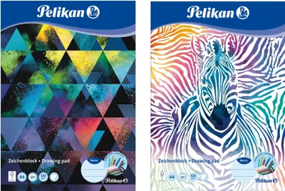 Produktbild von Pelikan Zeichenblock DIN A4, 120g/m2, 20 Blatt