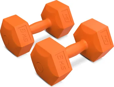 Produktbild von Hop-sport Fitness činky | Sada šesťhranných fitness činiek | Sada činiek 2x6kg
