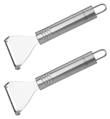 Image de Lot de 2 rasoirs à légumes inox 18 cm Fackelmann Ovale