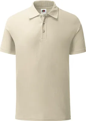 Produktbild von Fruit Of The Loom Herren Iconic Pique Polo Shirt PC3571 (XL) (Natur)