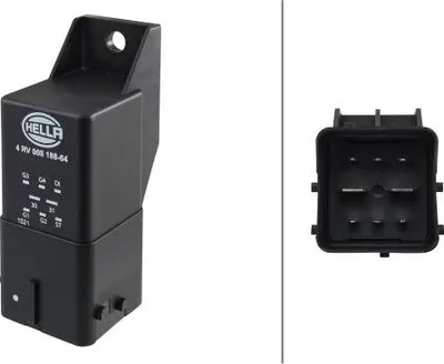 Immagine prodotto di HELLA 4RV 008 188-641 Relè, sistema a bagliore - 12V, numero di collegamenti: 8