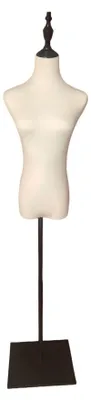 Produktbild von Damen-Schneiderpuppe, verstellbar, samtbezogen, Größe 36/38