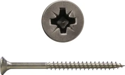 Produktbild von 100 Stk. Spanplattenschrauben 3,0x30  Edelstahl V2A