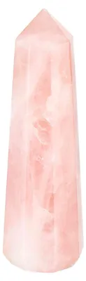 Produktbild von Rosenquarz Obelisk 7,5x2cm – Edelsteinspitze für Herzöffnung & Meditation