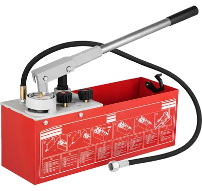 Produktbild von Prüfpumpe Abdrückpumpe Druckprüfpumpe Füllpumpe Befüllpumpe Druckprobepumpe Hydrostatische Testpumpe Hydraulikdruckprüfpumpe 60 bar / 860 psi / 6 MPa