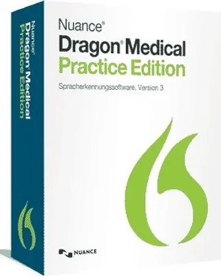 Produktbild von Nuance Dragon Medical Practice Edition 3 | Vollversion | Versand per E-Mail