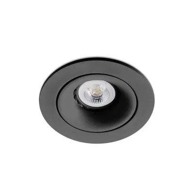 Image de Argon Spot encastré rond noir