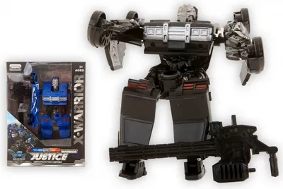 Produktbild von Massamarkt Roboterpolizeiauto Gerechtigkeit 13 cm