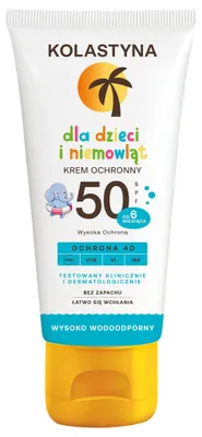 Obrázek produktu pro Vysoce voděodolný krém pro děti a kojence Kolastyna SPF 50 75 ml