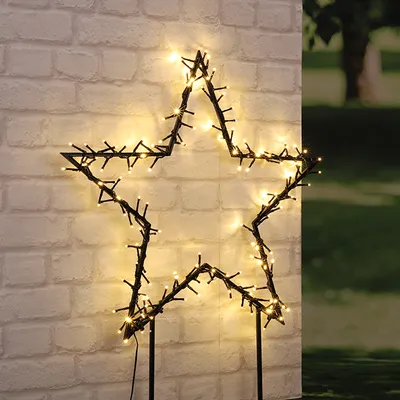 Produktbild von LED Gartenstecker Stern
