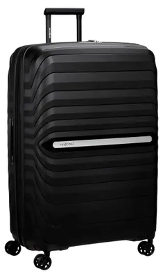 Produktbild von Neo Flux - Spinner XL, Erweiterbarer Koffer, 81 cm, 130/145 L, Schwarz (Black)