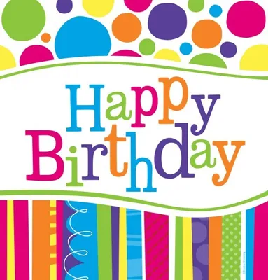 Produktbild von "Tischdecke "Happy Birthday"