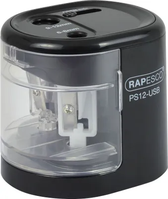 Produktbild von RAPESCO® elektrischer Anspitzer PS12 schwarz