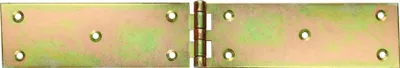 Produktbild von 10 Scharniere Tischbänder Breit Tischband 50 x 300 x 2,0 mm Gelb Verzinkt