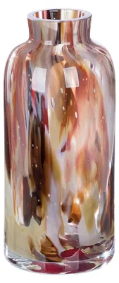 Zdjęcie produktu dla GILDE Glasart, Vase, "Roslin", Glas, braun, dunkelrot, , H. 22 cm, D. 10 cm 52887