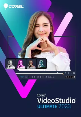 Produktbild von Corel VideoStudio Ultimate 2023 / 1 PC / Dauerlizenz / DE,ML / Lizenz per E-Mail