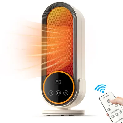 Produktbild von Tekoo Heizlüfter Keramik Heizlüfter 1200W Energiesparend, Timer & Display