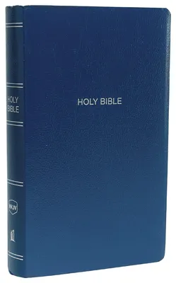 Produktbild von NKJV, Gift and Award Bible, Leather-Look, Blue, Red Letter Edition