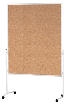Productafbeelding van Magnetisch whiteboard, (breedte) 1.200 x (hoogte) 1.500 mm, kurk