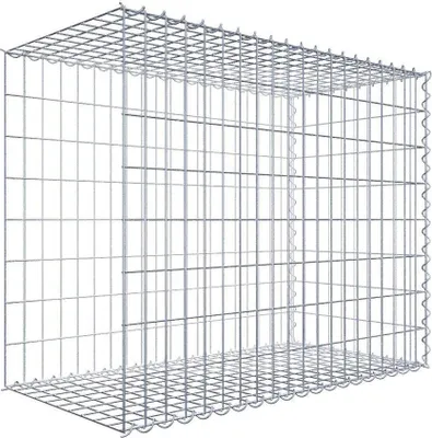 Produktbild von Anbaugabione Typ 2 100 cm x 80 cm x 50 cm (L x H x T), Maschenweite 5 cm x 10 cm, Spirale