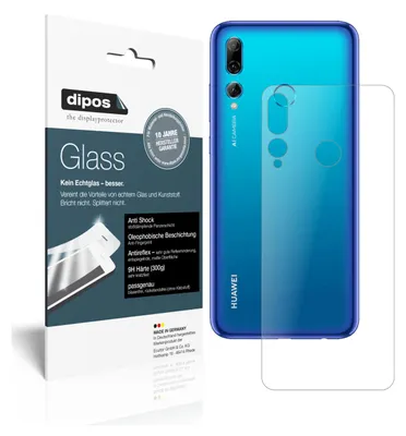 Produktbild von 2x Schutzfolie für Huawei P Smart Plus (2019) Rückseite matt - Anti-Shock 9H