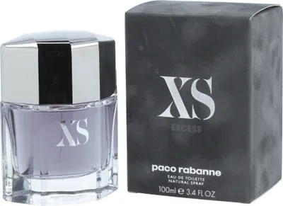Produktbild von Rabanne XS 100ml, Männer, 100 ml, Nicht nachfüllbare Flasche, Bergamotte, Minze, Wild mint, Bergamot, Koriander, Geranium