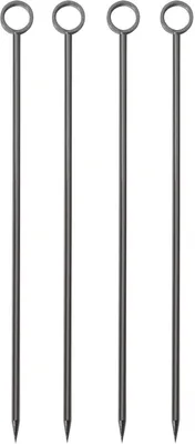 Produktbild von Sambonet Set 4Cocktailspiesse Edelstahl/PVDschwarz 41492B00
