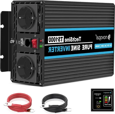 Imagen del producto de Convertidor de voltaje – Inversor – Convertidor de corriente – 12V a 230V – Onda sinusoidal pura con puerto USB