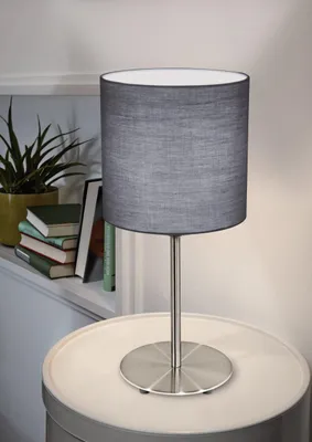 Produktbild von Eglo Modern Textil PASTERI nickel-matt, E27 max. 1X60W